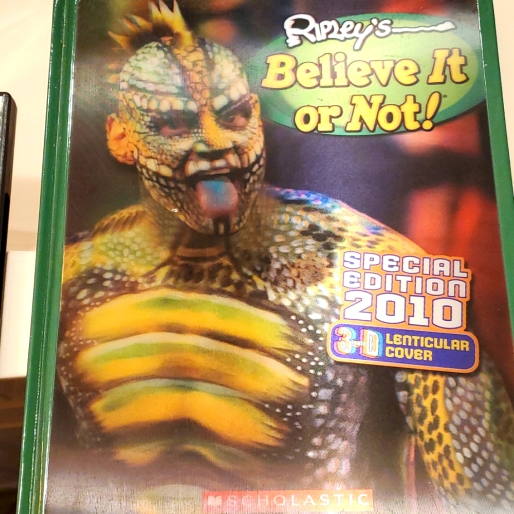 BooK-RIPLEYS BELIEVE IT OR NOT! &, DVD, "The Best Of RIPLEYS BELIEVE IT OR NOT!